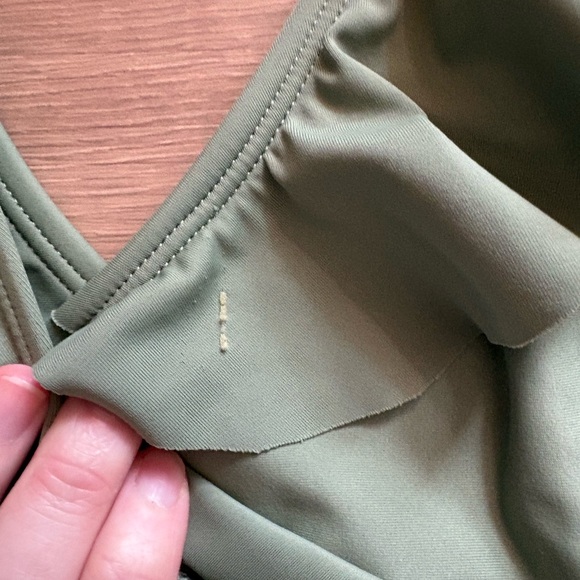 Kindred Bravely Maternity Ruched Ruffle Wrap-Suit - Picture 4 of 5